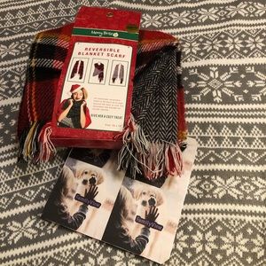 Reversible Blanket Scarf